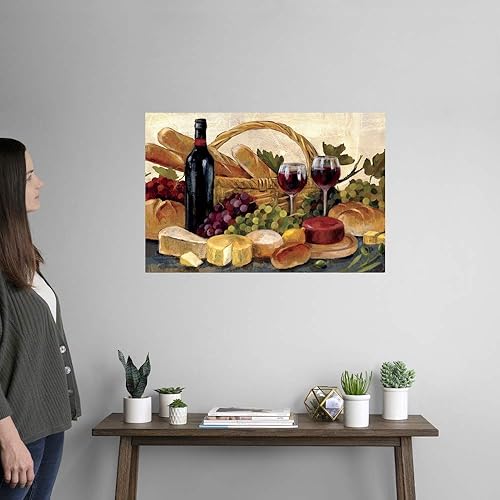 Miniatura 6 de GREATBIGCANVAS Póster de vino toscano sin marco
