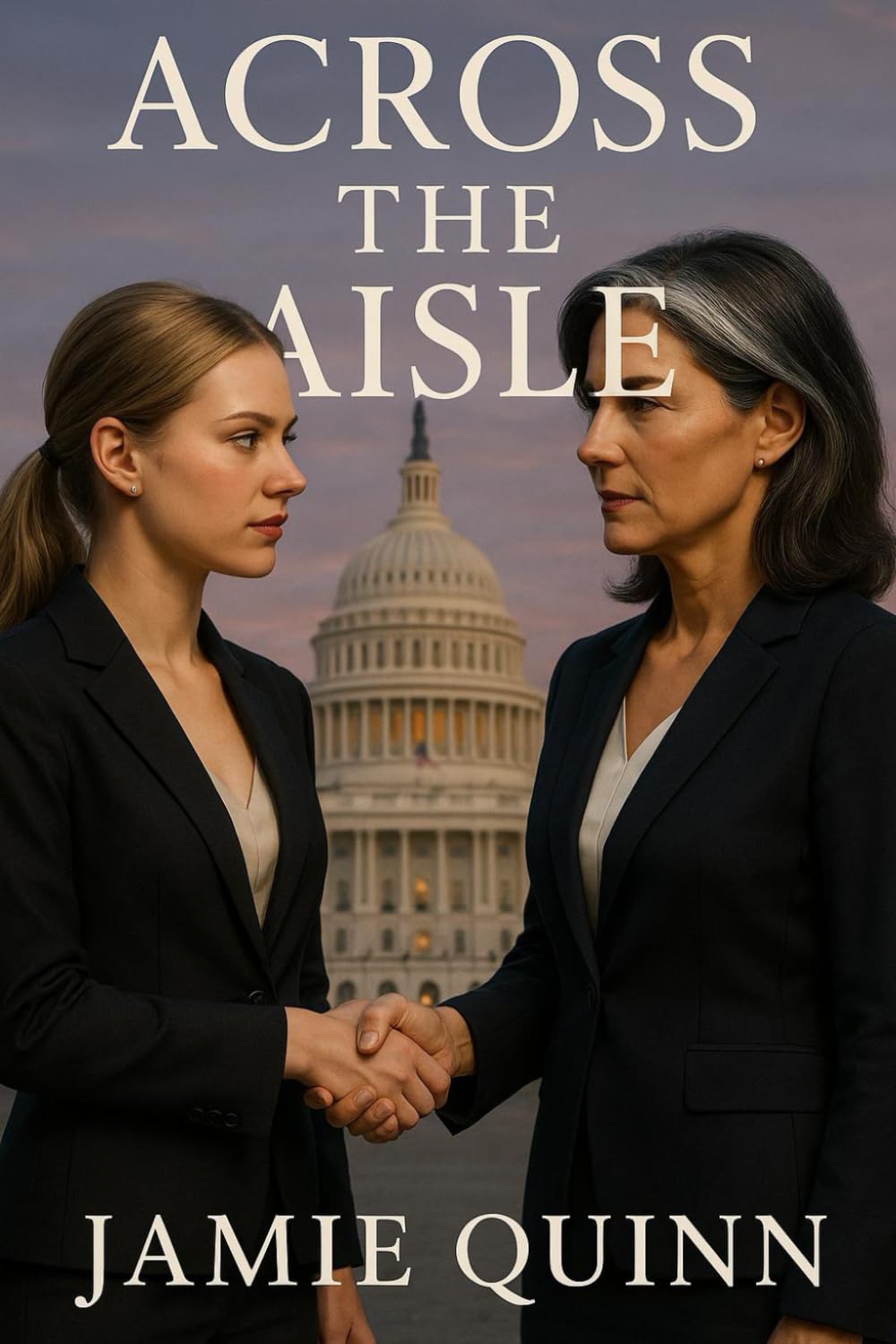 Across the aisle: A sapphic age gap political mystery (A First Family Political Thriller of Power, Corruption, and Deceit)