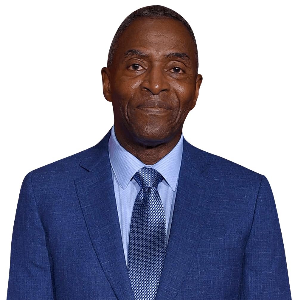 Carl Winston Lumbly (Blue Suit) Half Body Buddy Cutout