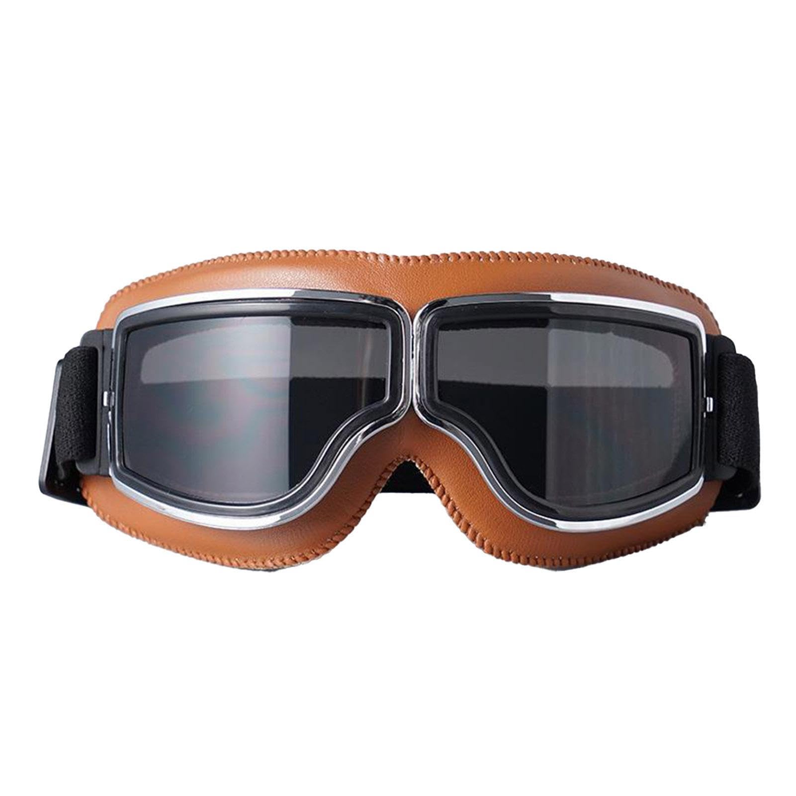 Helly - No.1 Bkereyes Motorradbrlle 1350, Gepolsterte Flegerbrlle