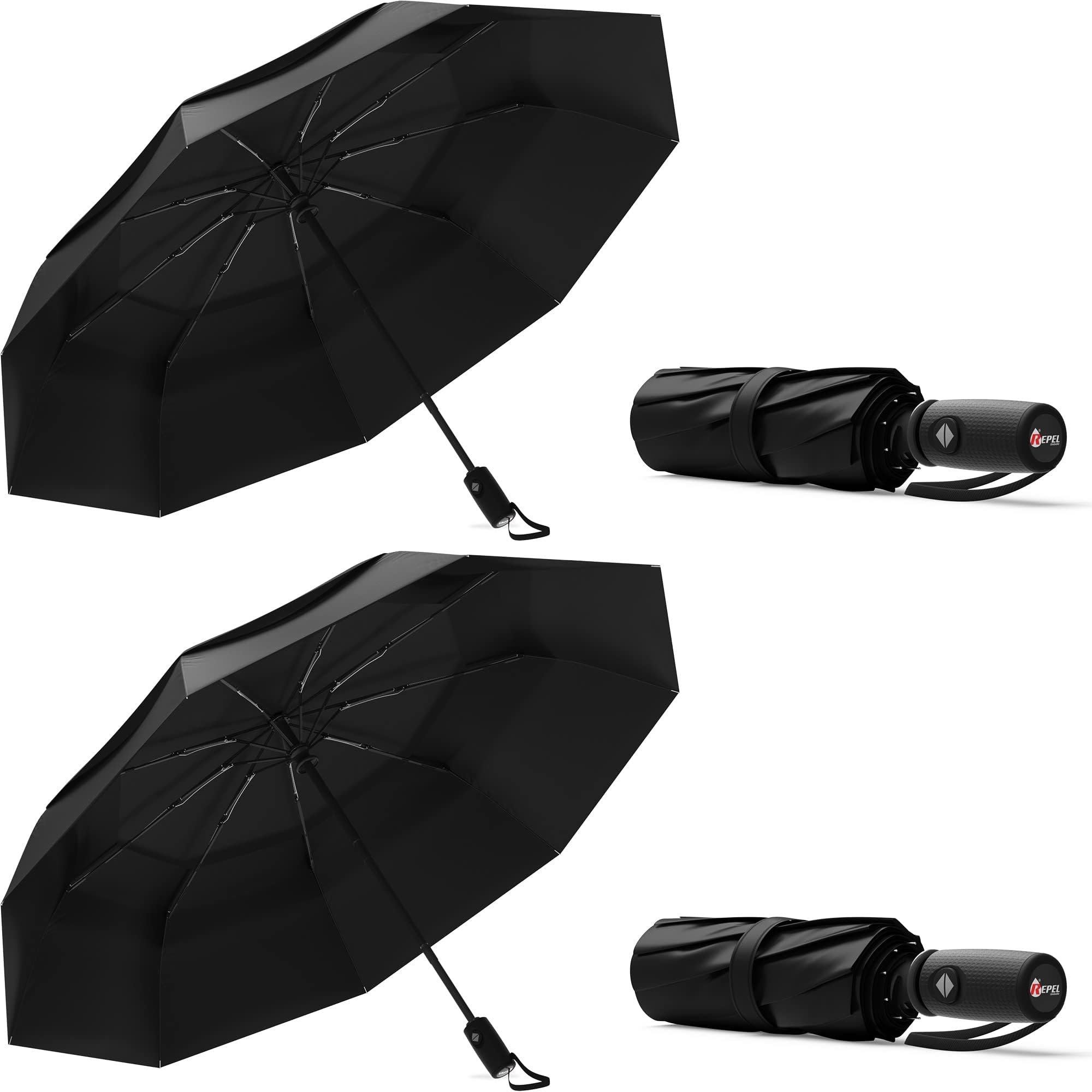 Repel UmbrellaRepel Easy Touch Umbrella 11.5-Inch Dupont Teflon Travel Umbrella