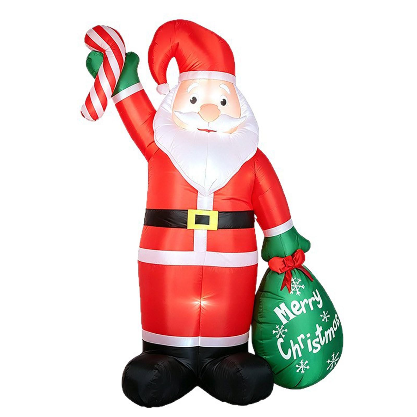 Decoración navideña inflable 240cm gigante Inflables navideños Papá Noel