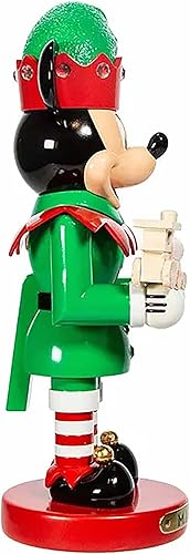 Miniatura 6 de Disney Mickey The Elf - Cascanueces de 10 pulgadas, multicolor