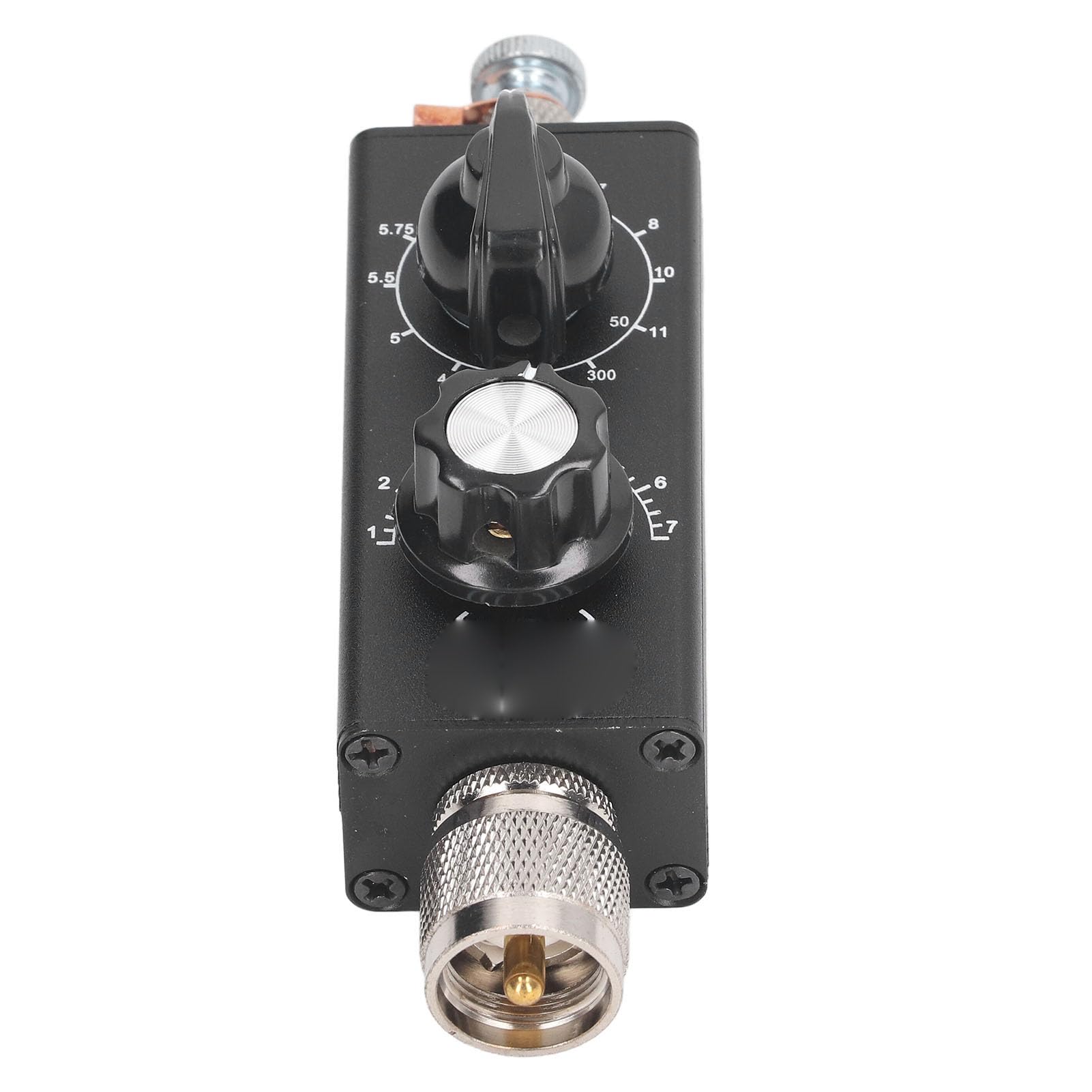 Antena QRP HF de Onda Corta, Antena Portátil Sintonizada de Banda Completa Direccionalidad Fuerte 20W 3, 5 a 470MHZ para Interiores