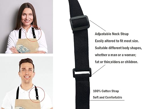 Miniatura 10 de Delantal de cocina 9, Multi Lf185