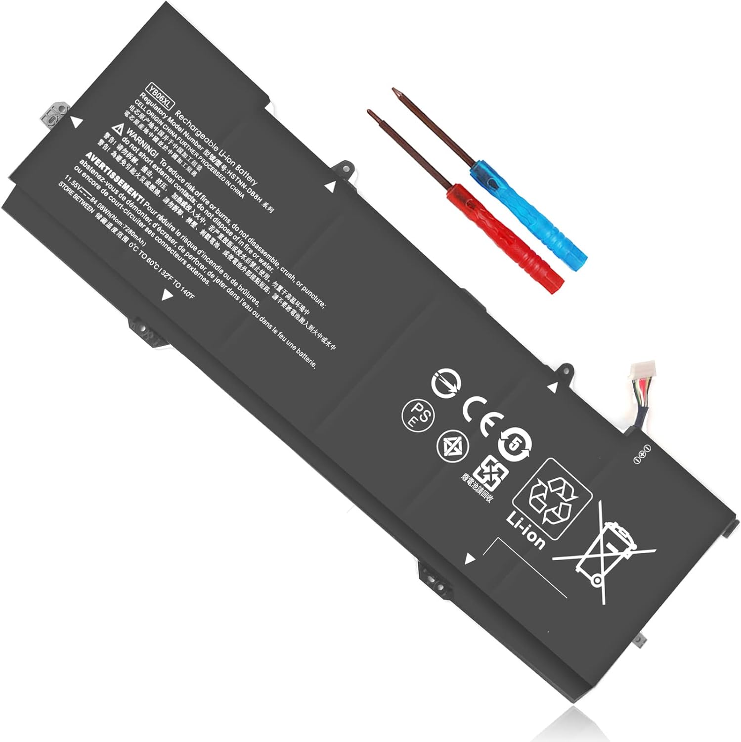 YB06XL 928372-856 Battery for HP Spectre x360 Convertible 15-CH 15T-CH000 15-CH0XX 15-CH011DX 15-CH001TX 15-CH002TX 15-CH010TX 15-CH013TX 928372-855 928427-272 928427-271 HSTNN-DB8V HSTNN-DB8H