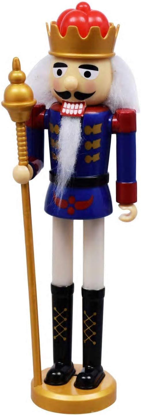 Christmas Plastic Nutcracker Soldiers Set of 6 - 9". Celebrate Christmas Nutcracker. Each Nutcracker Soldier Holds Something Different Assorted Among Club, Horn, Scepter, Sword, Ax & Gun