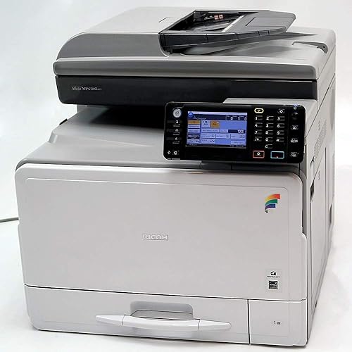 Ricoh Aficio MP C305SPF LetterImpresora multifunción láser a color de tamaño legal 30 PPM copia impresión escaneo dúplex automático 1 bandeja