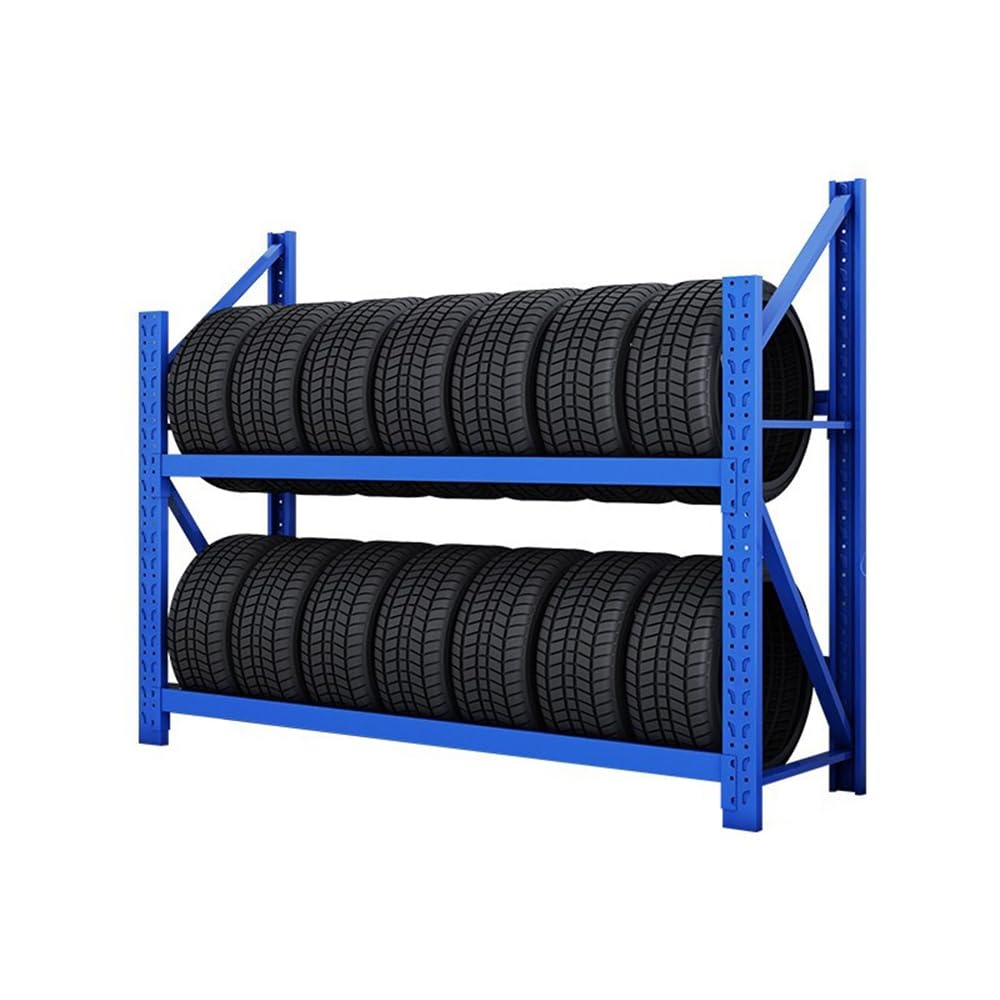 SDdPulse Portapacchi in metallo per pneumatici per auto, con grande capacità di carico, per magazzino, 150 x 60 x 140 cm, 150 x 60 x 140 cm