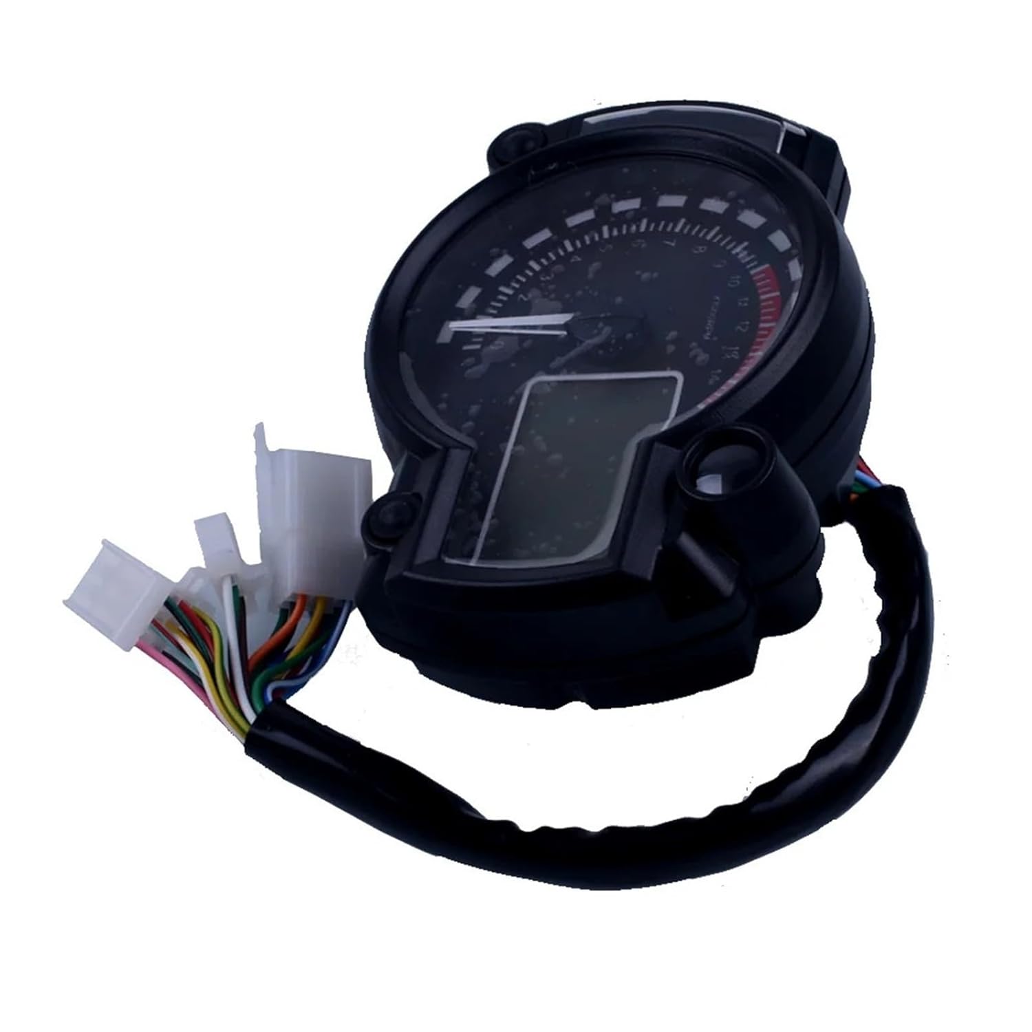 Motorcycle Speedometer Tachometer 15000rpm for Modern KOSO RX2N Similar Digital Motorcycle Odometer Speedometer Adjustable MAX 299KM/H