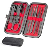 Manicure Kit, OKOM Manicure Set, Mens Grooming Kit, Nail Care Set, Manicure Kit for Men and Women,Nail Kit,Grooming Kit,Nail Clipper Set,Stocking Stuffers,Stocking Stuffers for Teen Boys,Gifts for Men