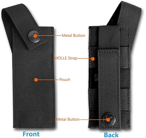 Miniatura 5 de KRYDEX Tactical Medical Shears Bolsa táctica EMT tijera vaina MOLLE mano herramientas titular