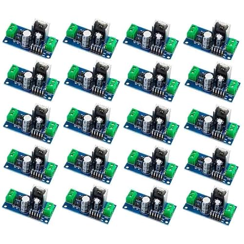 20PCS 3�[�q���M�����[�^�d�� LM7805 5V ������t�B���^�[ �p���[�R���o�[�^�[