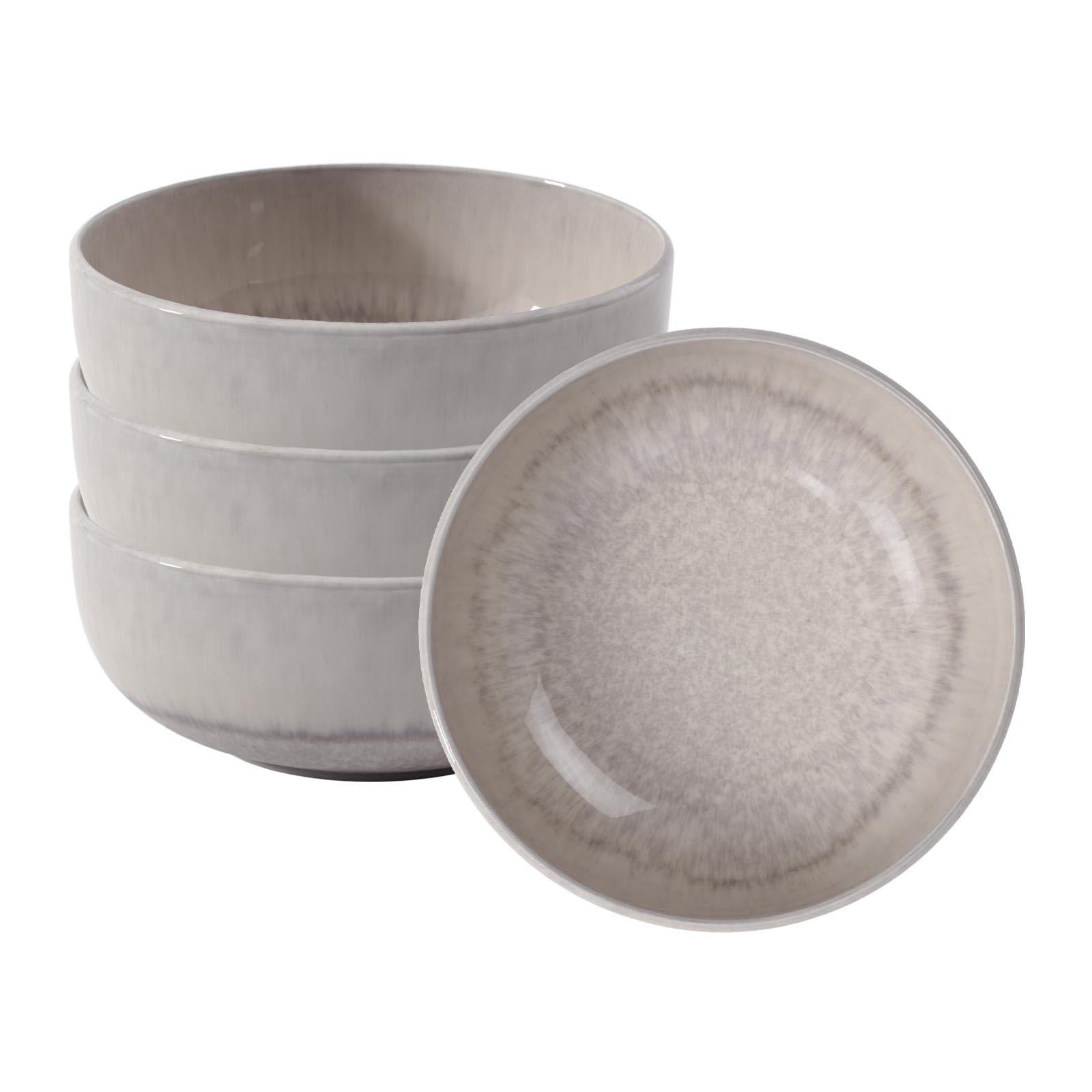 like. by Villeroy & Boch Perlemor Sand Müslischale/Bol 4er Set, 15 cm, Spülmaschinenfest, Mikrowellensicher, Geschirr, Kleine Schalen, Schüsseln Keramik, Premium Porzellan, Beige