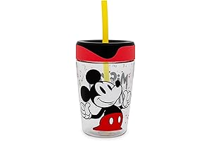 Disney Mickey Mouse Kids' Plastic Travel Tumbler