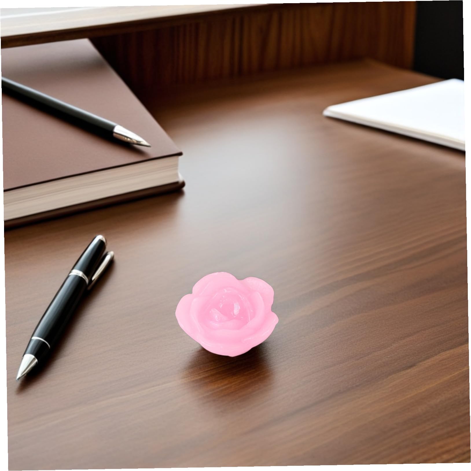 Anneome 15piezas Velas Flotantes De Rosa Para Decoración De Piscinas y Fiestas Velas Aromáticas Forma De Flor Para Bodas y Eventos Románticos