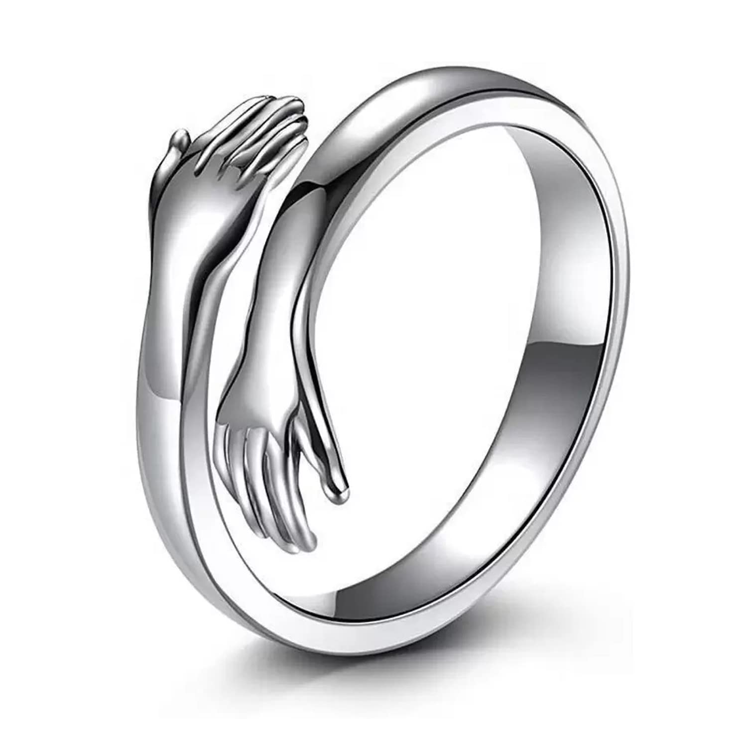 See full amazon price history chart for Aarohi10 Jewells Stylish Silver Hug Ring For Women & Girl - Promise Free Size Finger Ring Aarohi10 Jewells Stylish Silver Hug Ring For Women & Girl - Promise Free Size Finger Ring (B0BRT8PZ65) Amazon Price History, Amazon Price Tracker