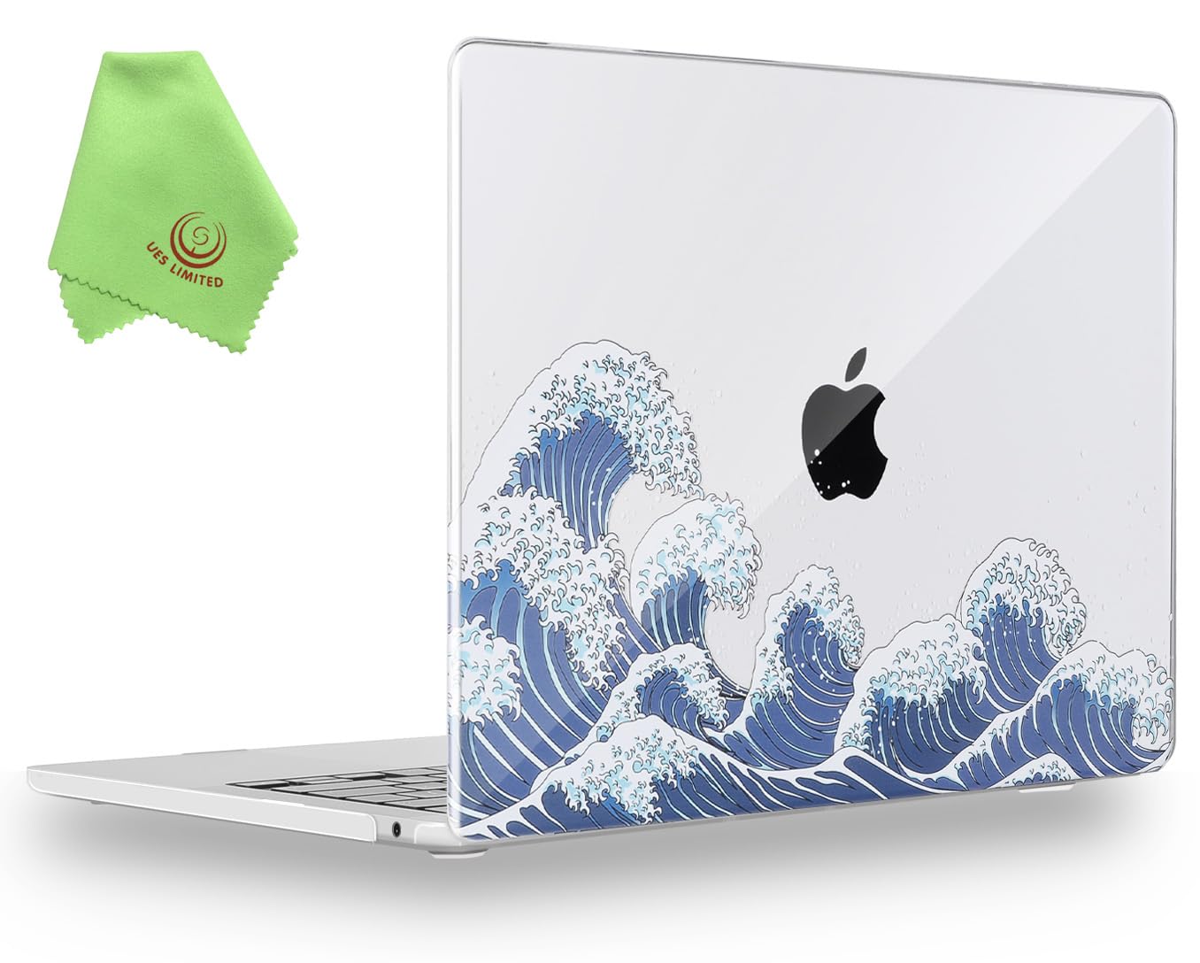 Funda MacBook Air 15 M2 M3 M4 rígida A2941 con acabado texturizado premium 8