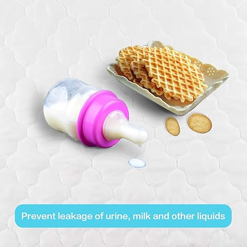 Miniatura 6 de Funda protectora de colchón impermeable para moisés, compatible con moisés portátil 2 en 1, a prueba de fugas, agradable a la piel para bebé recién