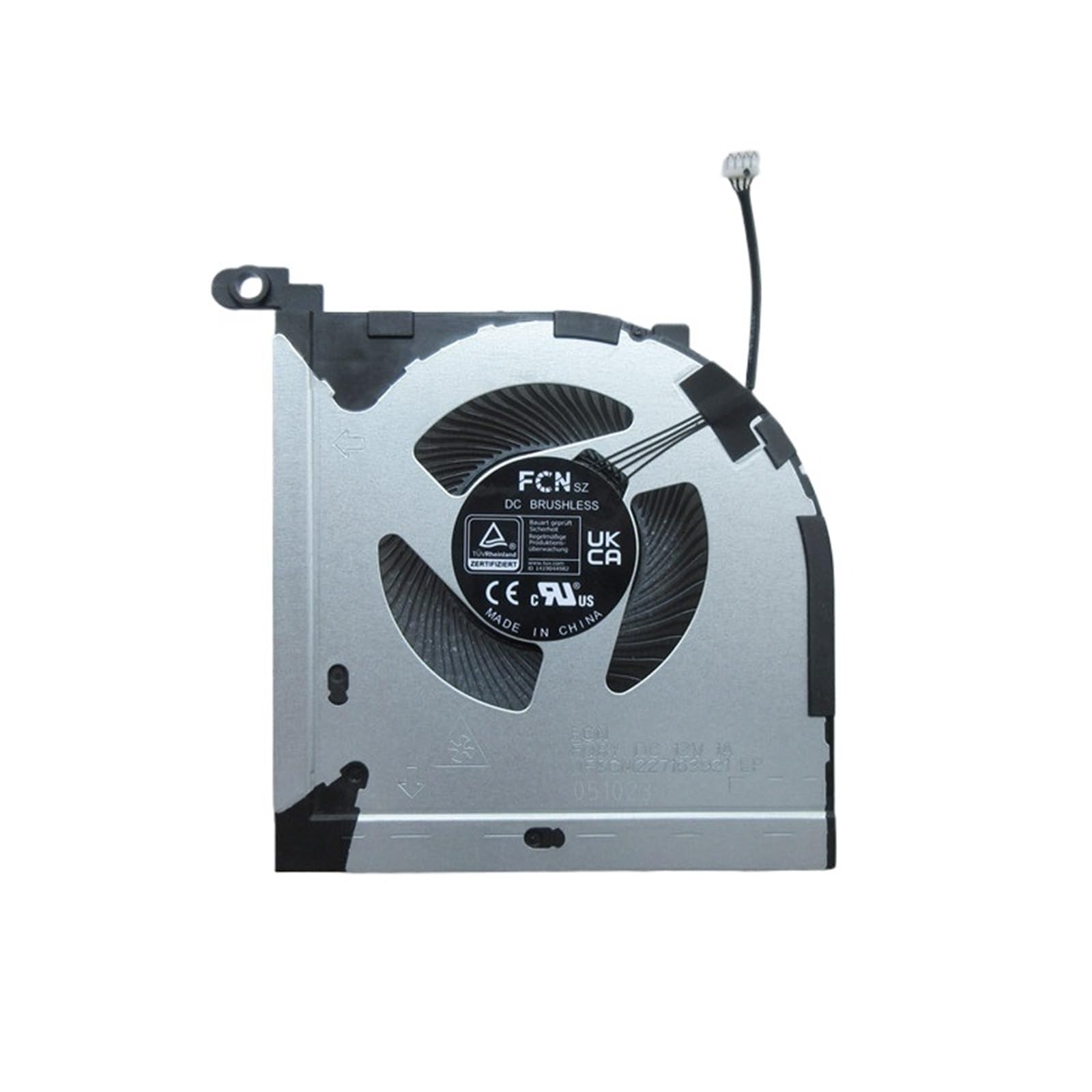 1 ventilador disipador de calor para CPU GPU para laptop 5 5i Gen 8 16IRH8 5H40S20937 82YA 16APH8 5H40S20914 C82YA FQRY FQS0 12V (ventilador de CPU)