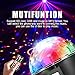 SOLMORE 9 Color LED Disco Ball Party Lights Strobe Light 18W Sound Activated DJ Lights Stage Lights for Club Party Gift Kids Birthday Wedding Decorations Home Karaoke Dance Light (with Remote)