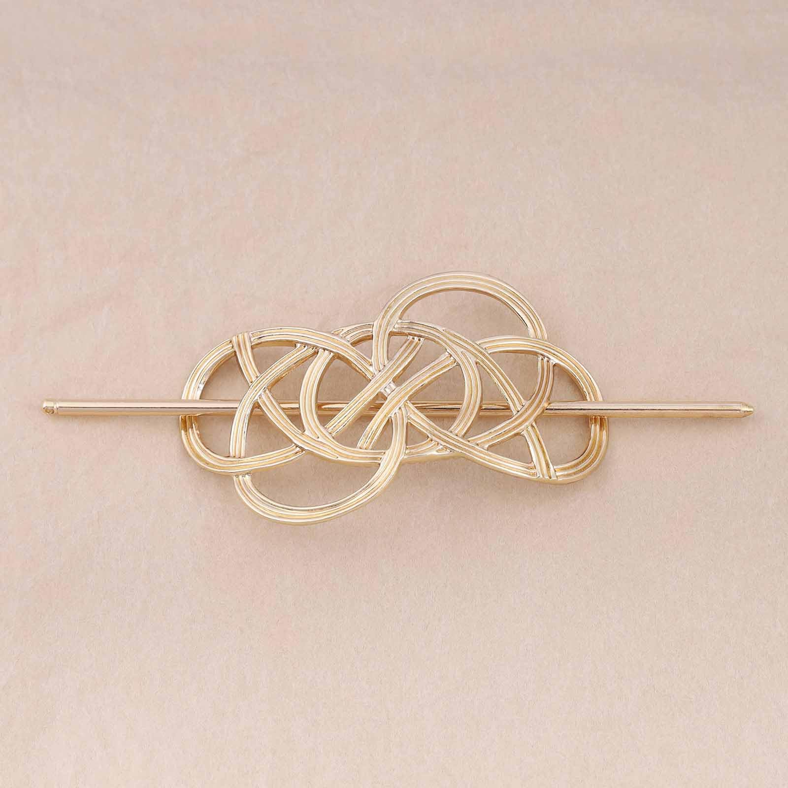 Amazon.com : Aneneiceera Vintage Viking Celtic Hair Clip  display picture 2