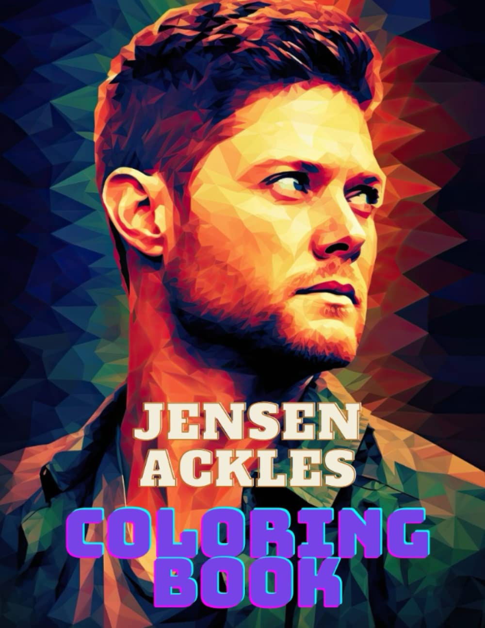 Jensen Ackles Coloring Book: Color me