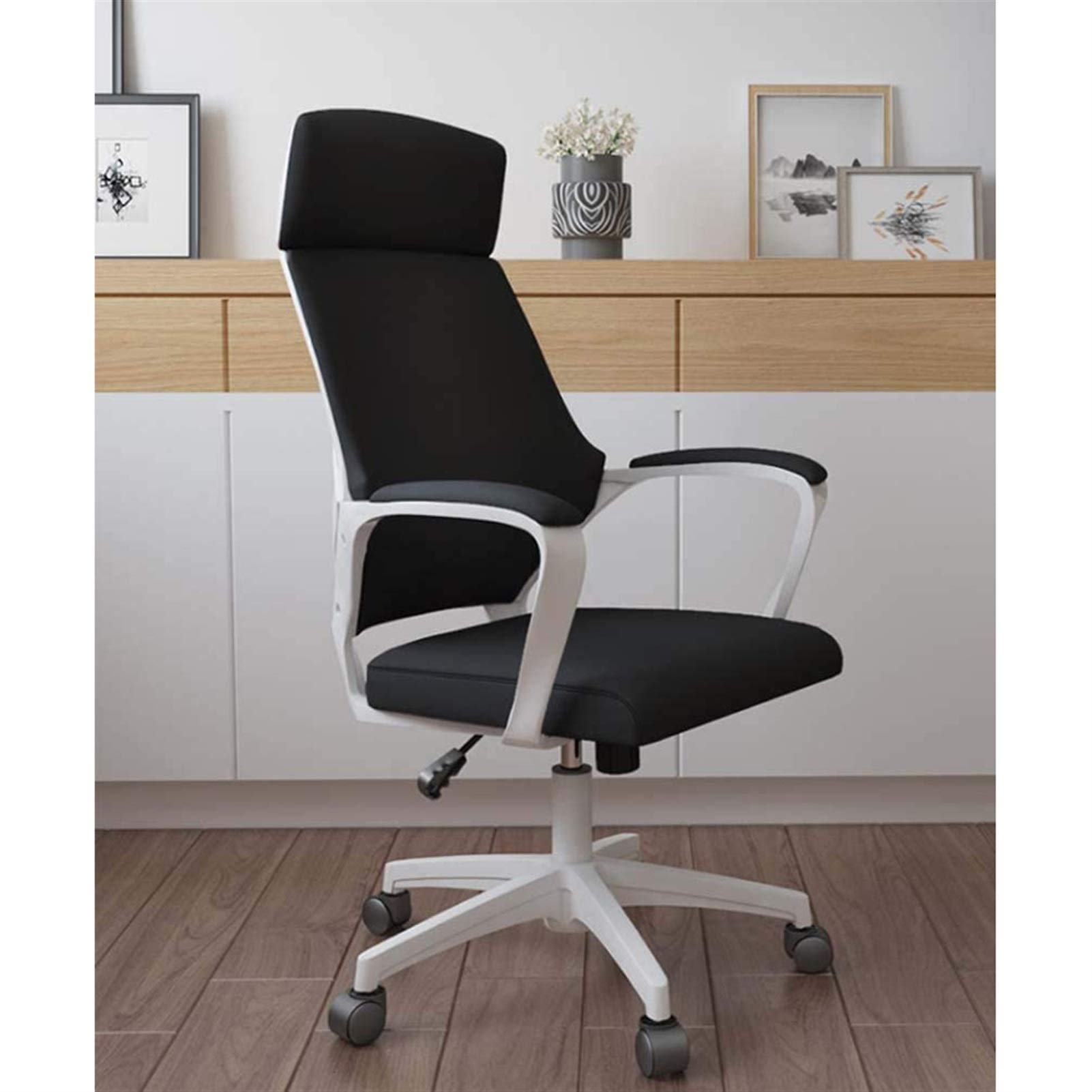 High Back Office Chair Ergonomic Swivel Breathable Mesh Chair Adjustable High Home Office Computer Chair