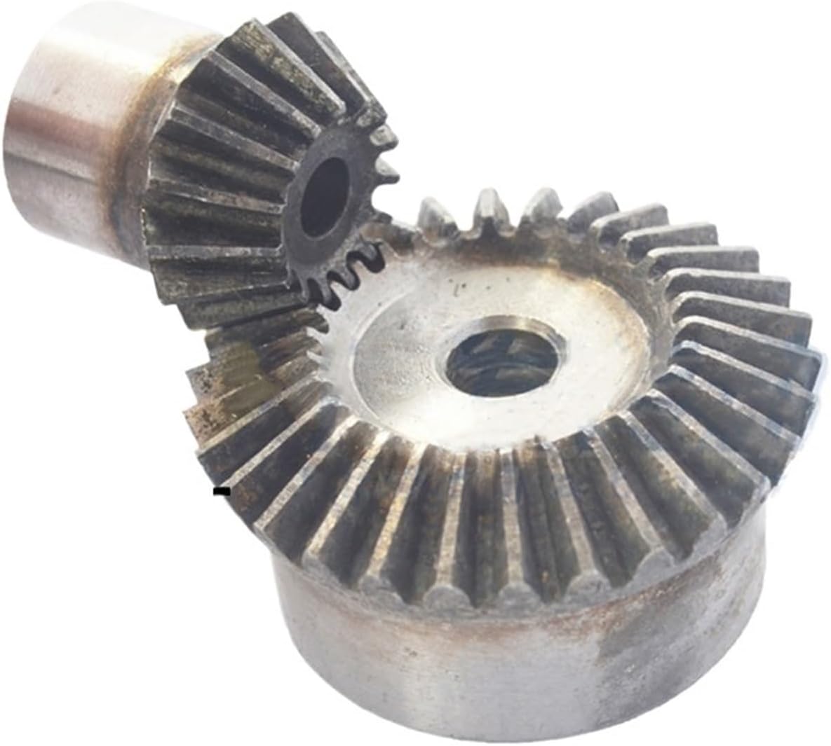 Gear Teeth Spiral Bevel Gear 1pcs 2/2.5/3 Module 1:2 Bevel Gear 15/30 16/32 18/36 20/40 Teeth Metal Bevel Gear Mechanical Transmission Part (Size : 2.5 Mod, Color : 20-40 Teeth)