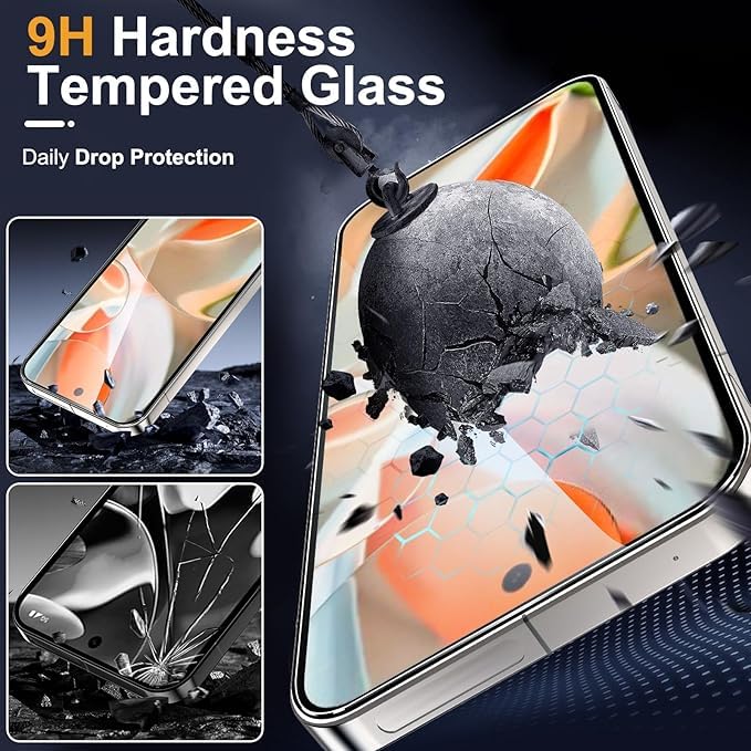 Image of STP FEEL Premium HD+ Tempered Glass Screen Protector Guard Compatible For Google Pixel 9 Pro XL 5G (6.8 Inch, Pack of 1) | Edge to Edge Coverage With Easy to installation kit