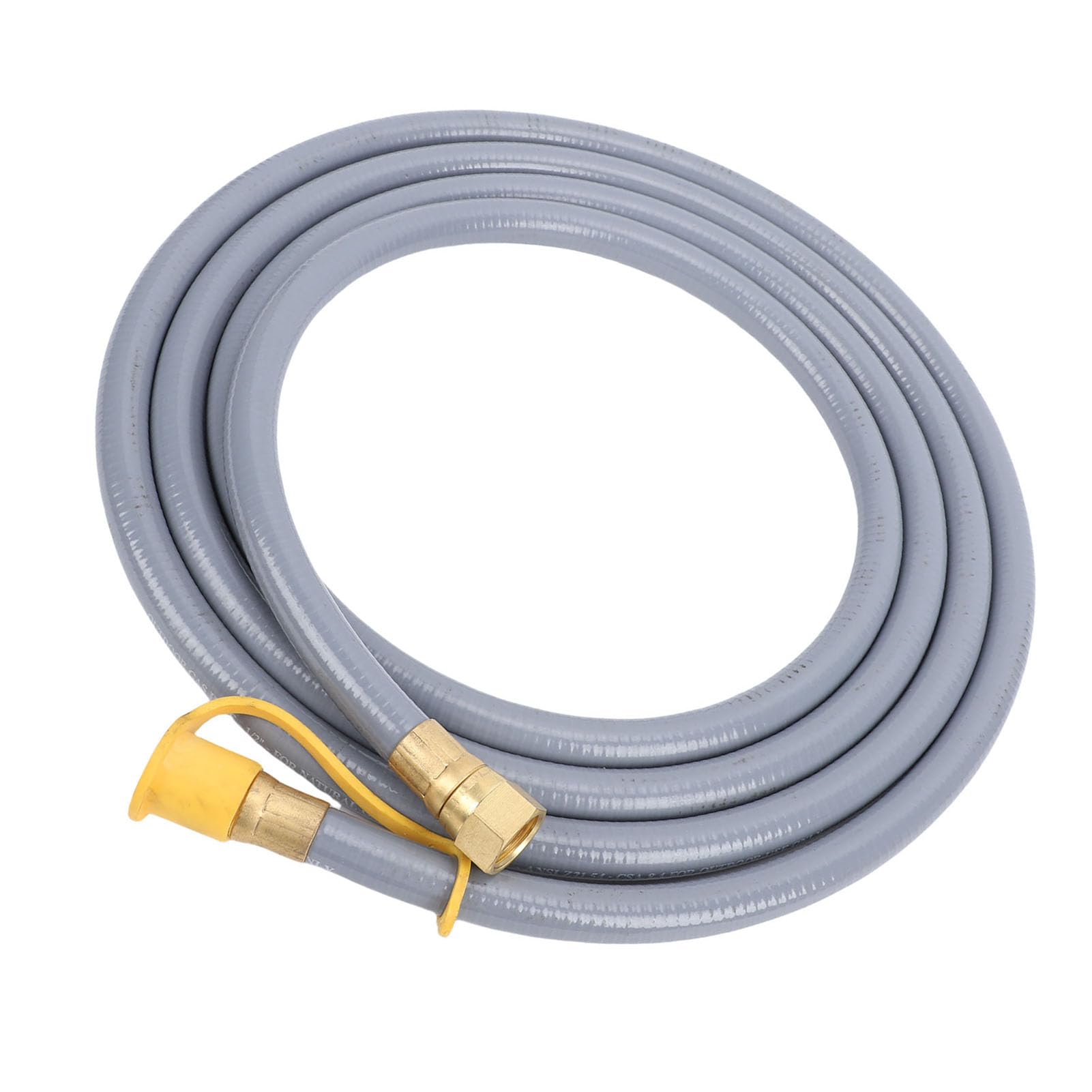 Kit de Conversión Gas 12 Pies, Manguera Gas con Conexión Rápida 1/2 Pulgada, Manguera Conversión Caucho Latón Gas para Parrilla RV, Barbacoa Horno Pizza Generador Calentador