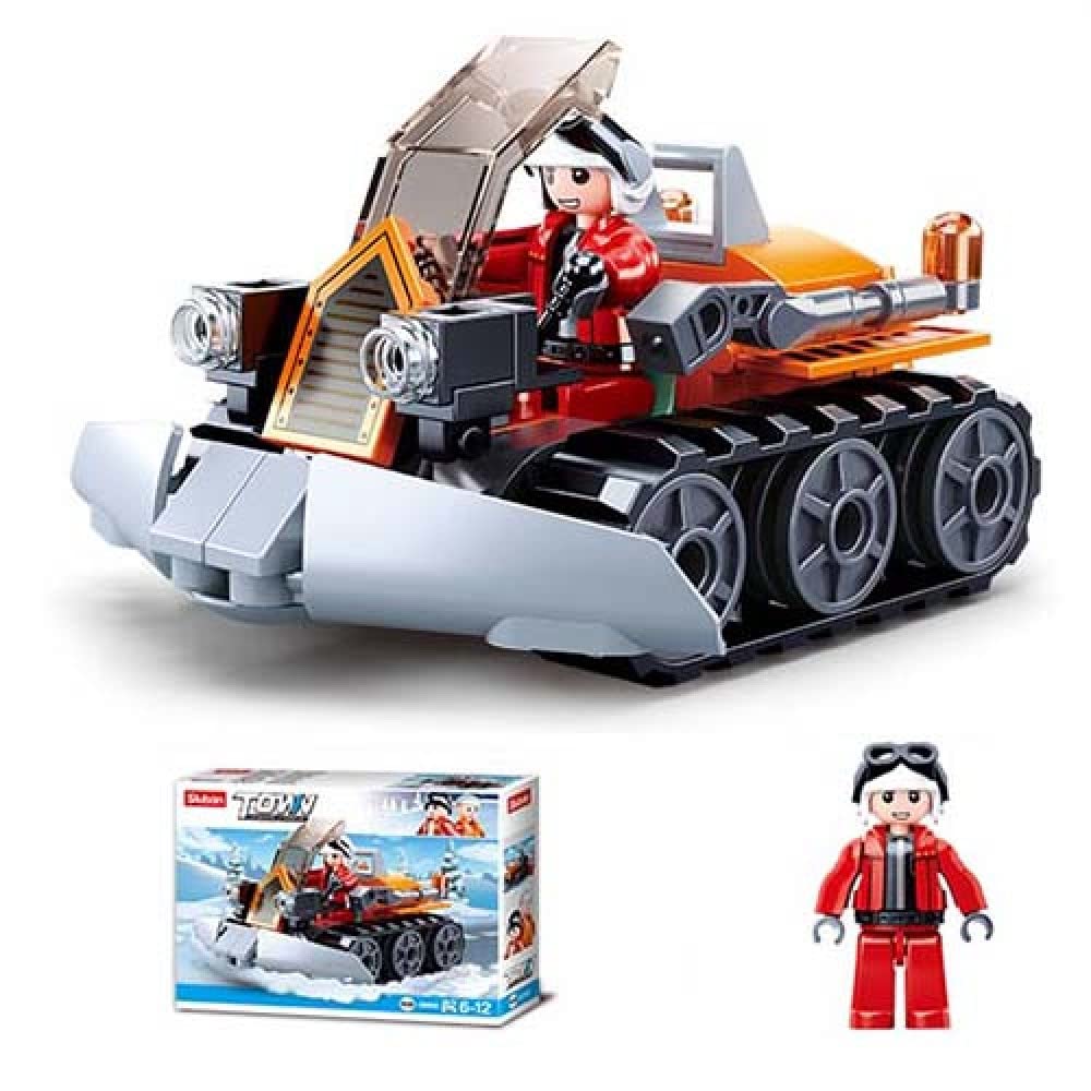 Sluban Town (Snowfield rescue)-Snow plough 82pcs: Buy Online at Best Price in Egypt - Souq is now