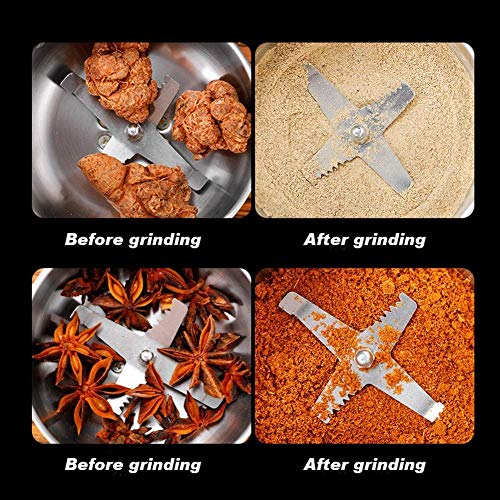 SXLCKJ Kaffeemühle für sichere geräuscharme Kaffeemühlen elektrische elektrische Kaffeemühle klein für zu Hause H… – Bild 3