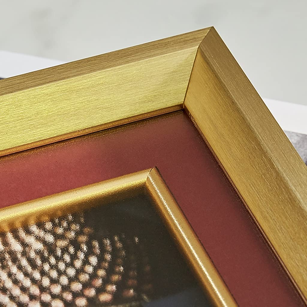 Portaretratos Para Foto Marco De Fotos De Madera Maciza Marco De Fotos Retro Decoración De Escritorio Álbum De Impresión De Fotos Mesa De Fotos Decorativa Decoración De Hogar Oficina(6 inch)