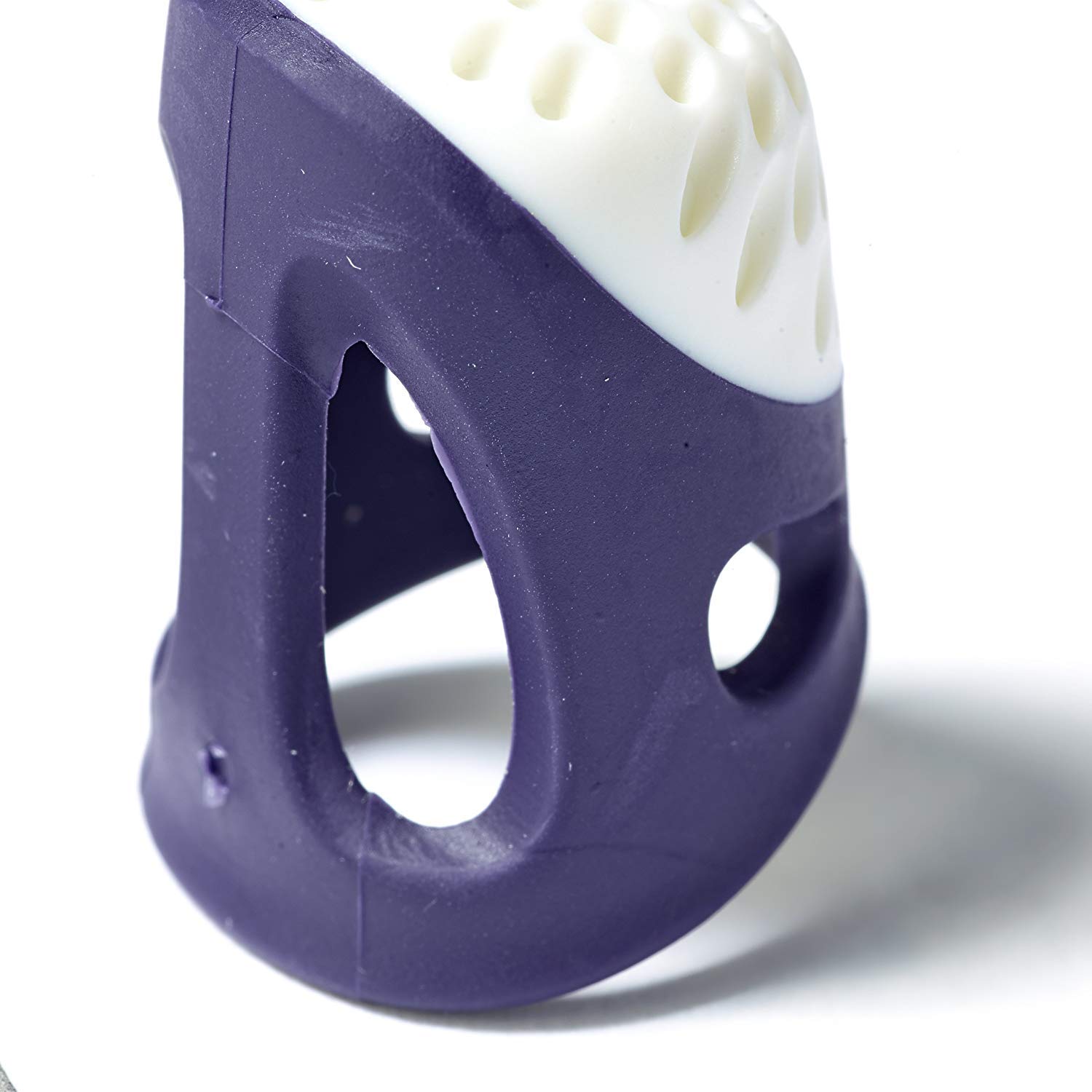 Prym 431146 ergonomiczny naparstek z tworzywa sztucznego/silikonu, rozmiar M, 1 sztuka