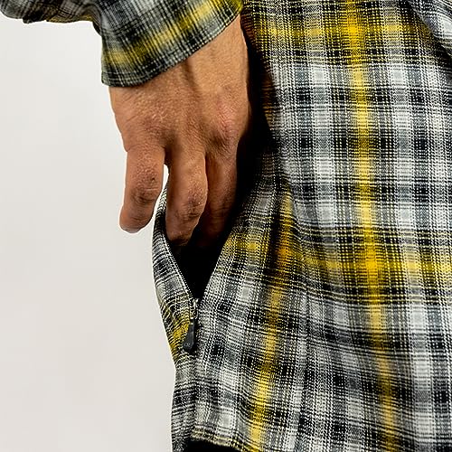 Club Ride Men's Daniel Flannel Shirt - Versatile Outdoor Shirt - Ideal for Hiking, Biking, and Casual Wear3