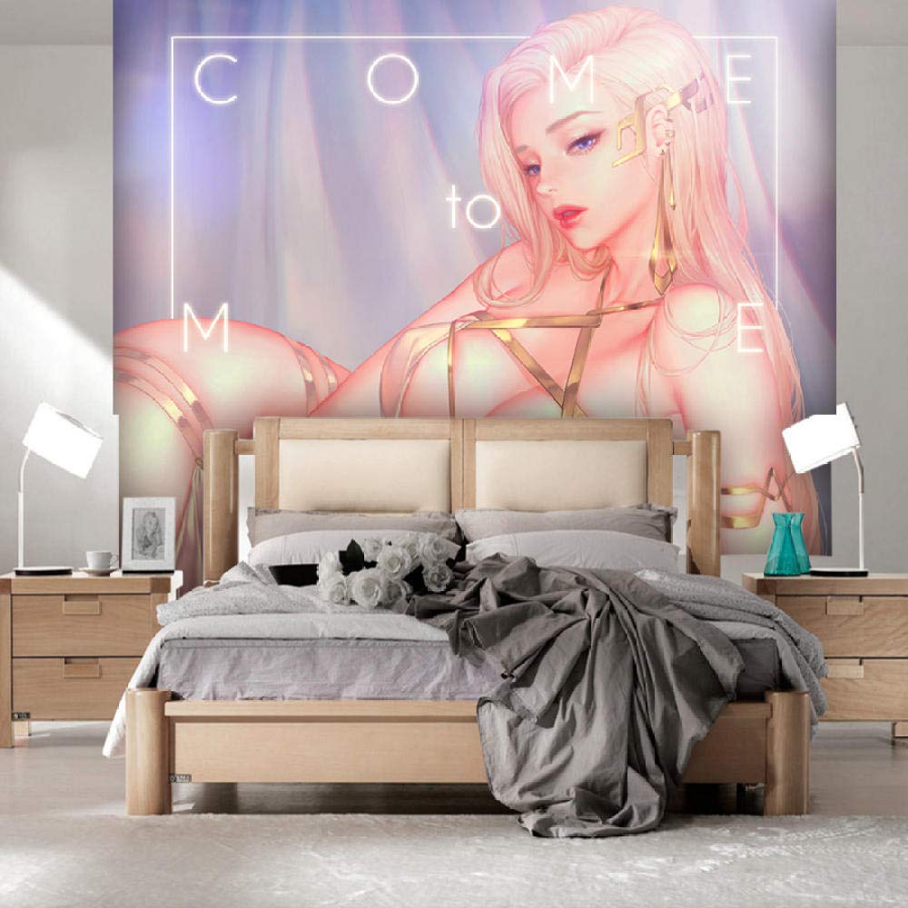 Papier peint 3d pour masquer les défauts du mur de votre chambre