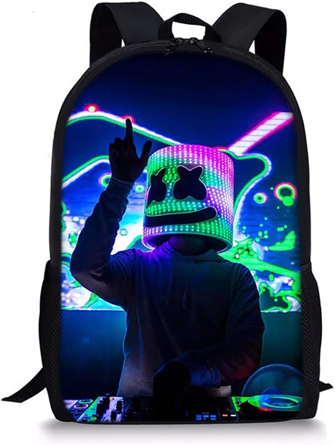 Marshmallow Backpack School Student Books Bag Laptop Notebook PC