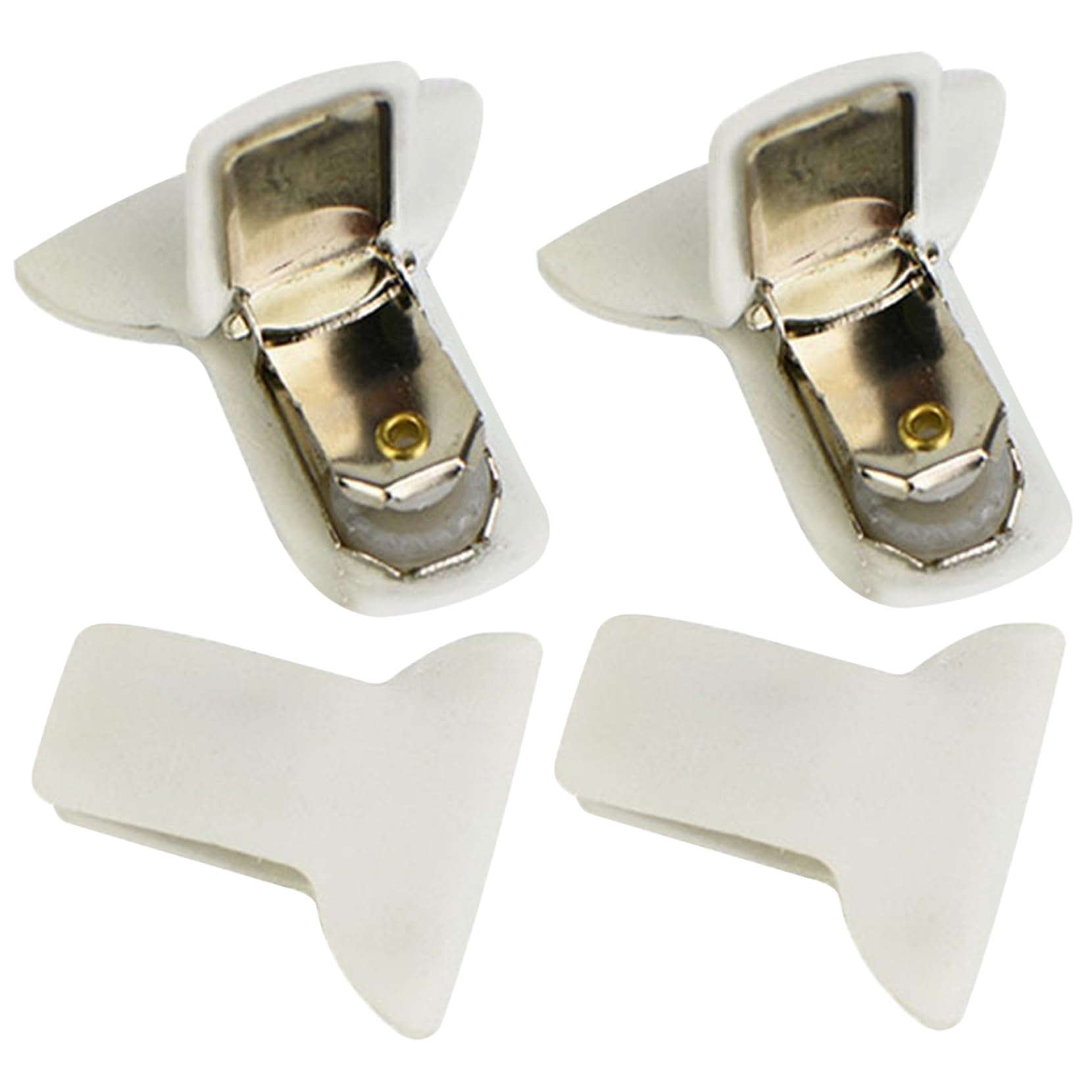 Vervevum Padded Comforter Clips 4Pcs Fixed Duvet Clips for Comforter Inside Non-slip Duvet Cover Secure Sheet Blanket Fasteners for Preventing Comforters from Shifting Inside