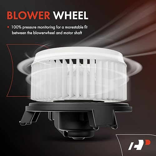 Miniatura 4 de A-Premium Conjunto de motor del soplador de calentador HVAC compatible con vehículos Volvo - XC40 2019-2020, L4 2.0L - Parte delantera, repuesto #