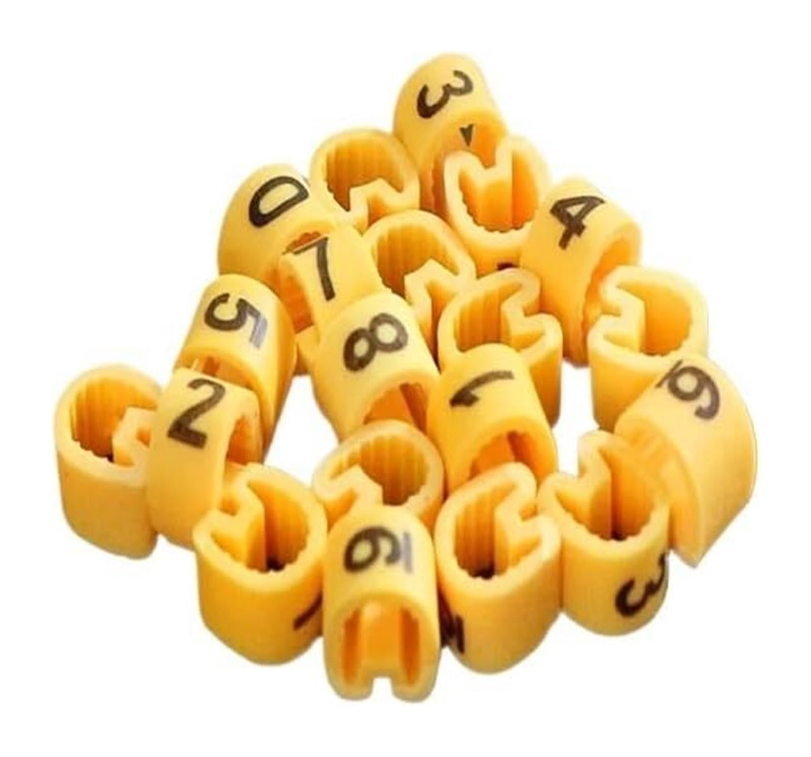 Nozvblxm 6.0Mm2 250Pcs Plastic Cable Markers