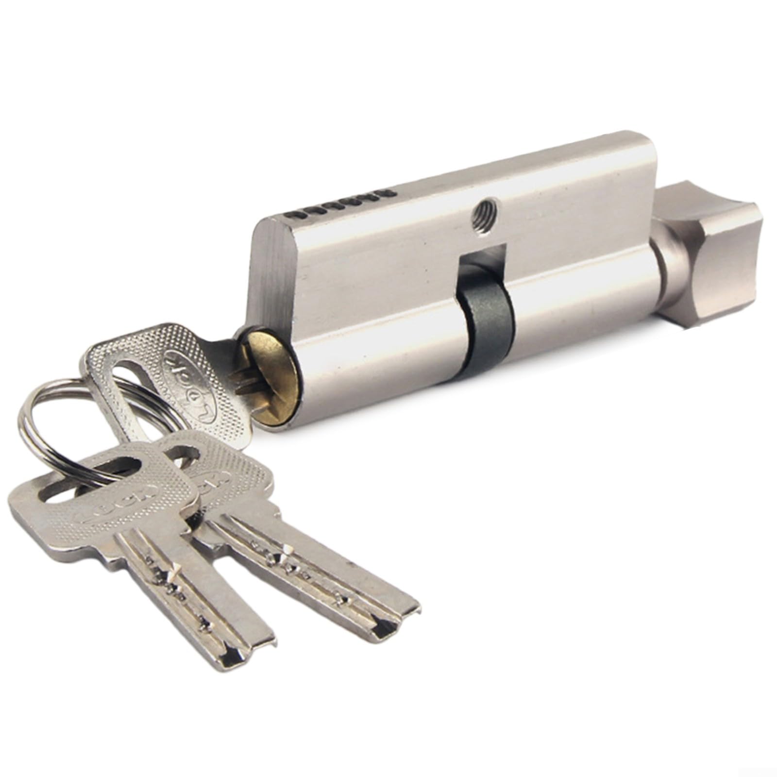 4 Pcs 35T/35 Thumb Turn Euro Cylinder Lock (70mm),Euro Door Barrel Lock with 3 Keys, Anti-Pick Door Lock with Key, High Security for Wooden, UPVC and Composite Doors (1pack)