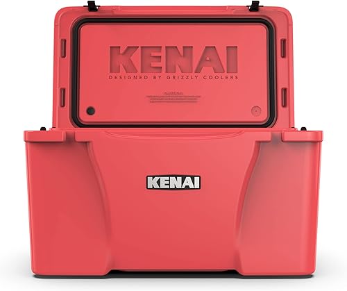 Miniatura 5 de KENAI Enfriador de 45  Cofre de hielo de 45 cuartos de galón duradero con aislamiento rotomoldeado  Fabricado en Estados Unidos  Garantía de por