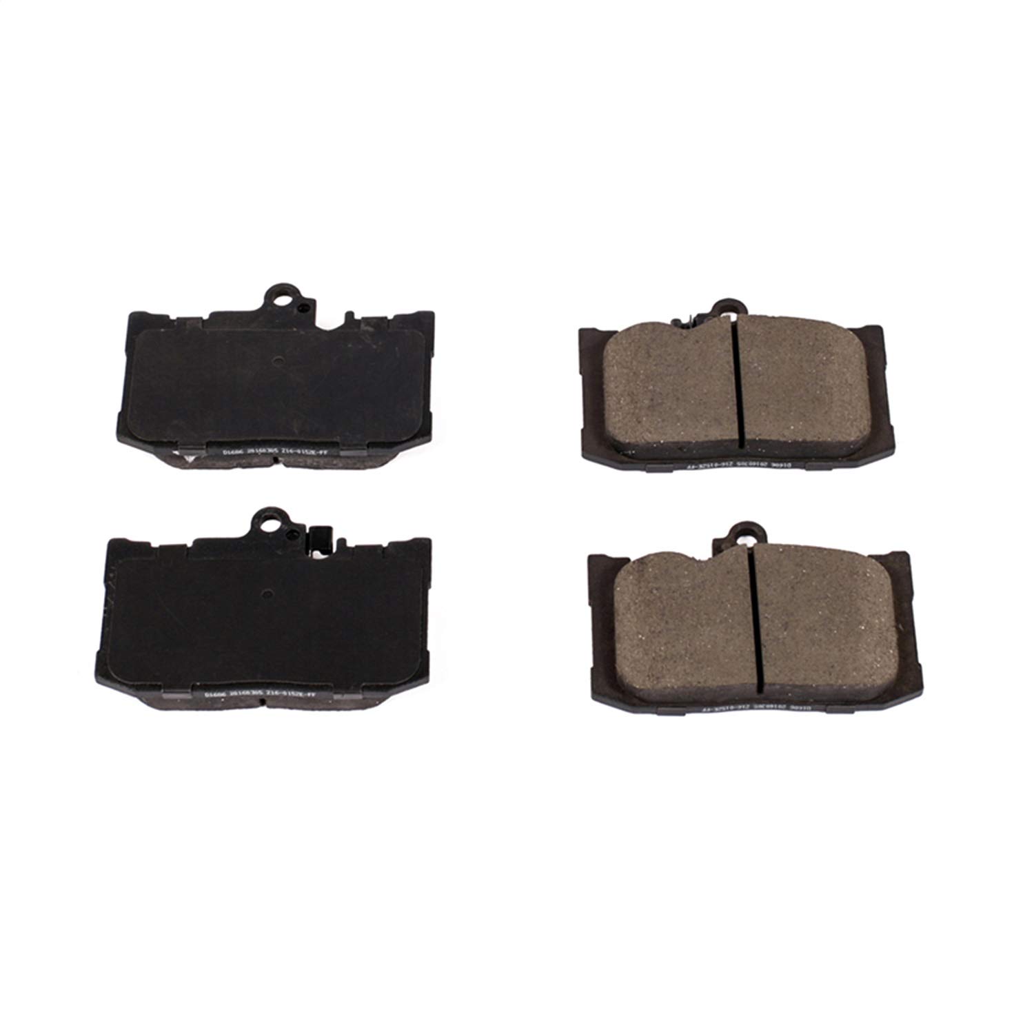 PowerStop Dakota Z16 Evolution Clean Ride Ceramic Brake Pads; Front Pair 16-1084 (05-11 Dakota - View #5