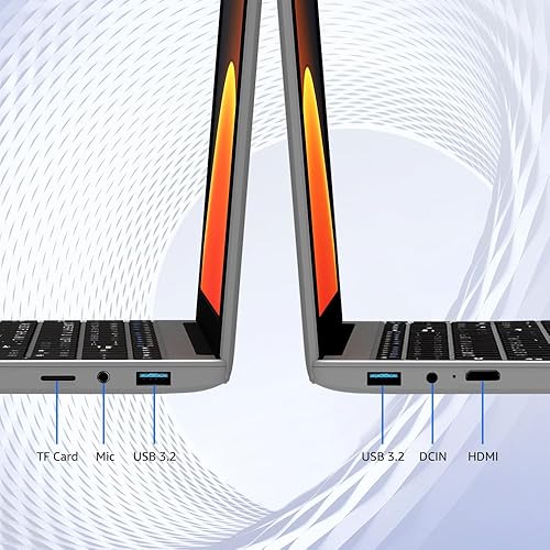 Miniatura 7 de ApoloSign Computadora portátil totalmente nueva, portátiles Windows 11 de 15.6 pulgadas con 12 GB de RAM 512 GB SSD, procesador Celeron N5095 de