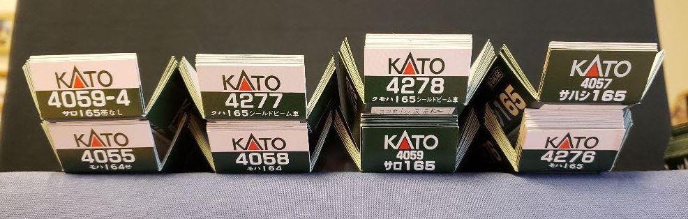 Amazon.co.jp: KATO Nゲージ ケース内紙スリーブ多数 153系165系多数