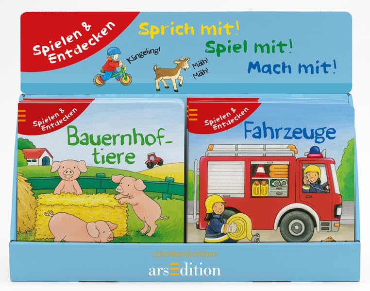 Display Spielen und entdecken (2x5 Ex.)