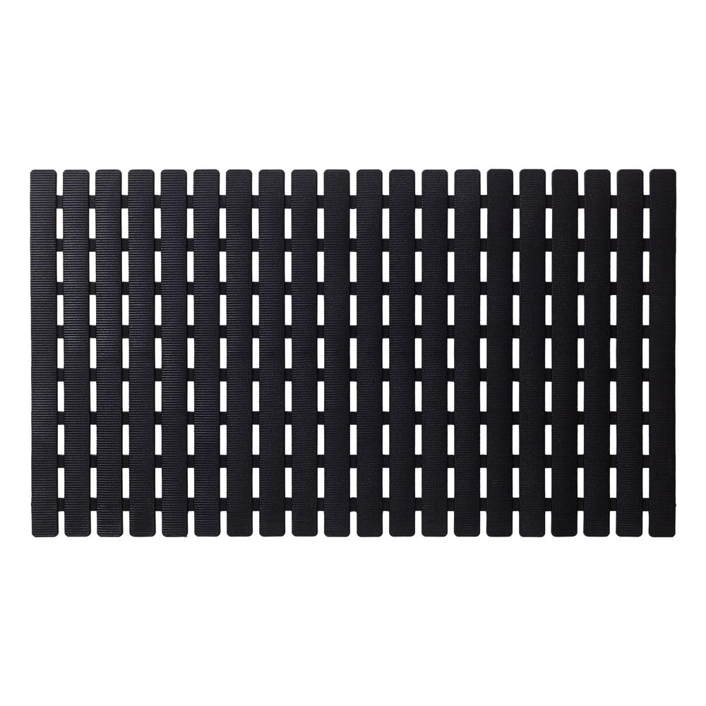 Sealskin Nora Non-Slip Bath Mat 39 x 69 cm Black