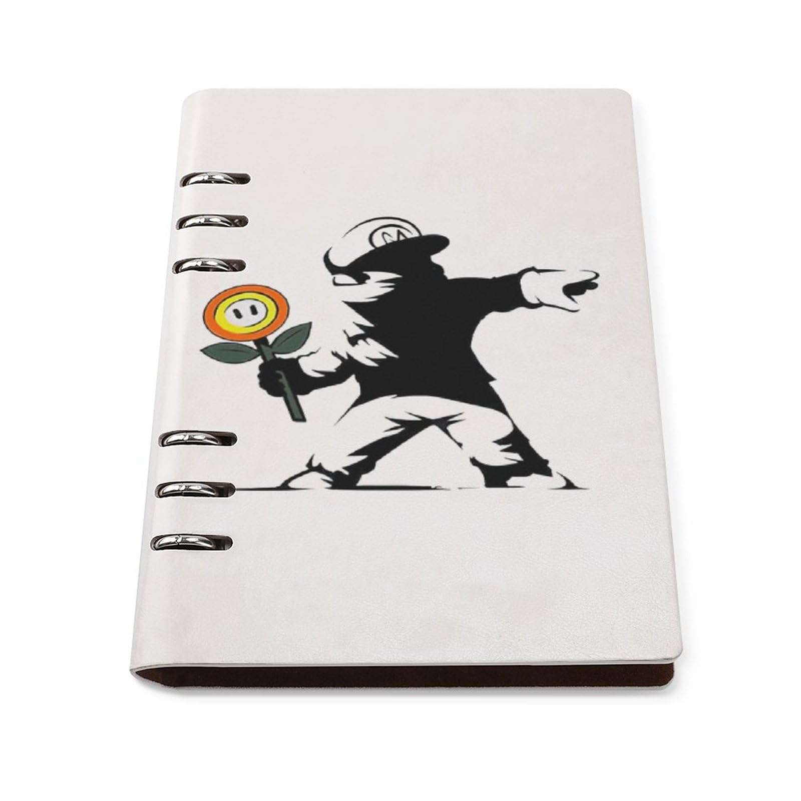 Amazon | バンクシー Banksy 落書きアート ノート ノートブック リング 