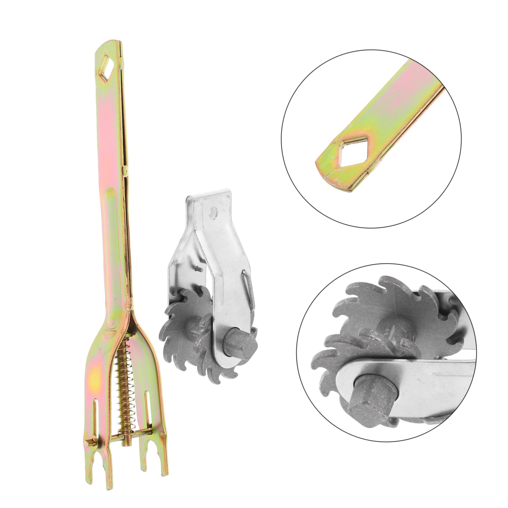 Tenditore di Filo per Recinzione in Acciaio Inox Resistente | Alluminio e Ferro, per Cavo D’acciaio e Reti Agricole, Maniglia Robusta per Uso in Giardino